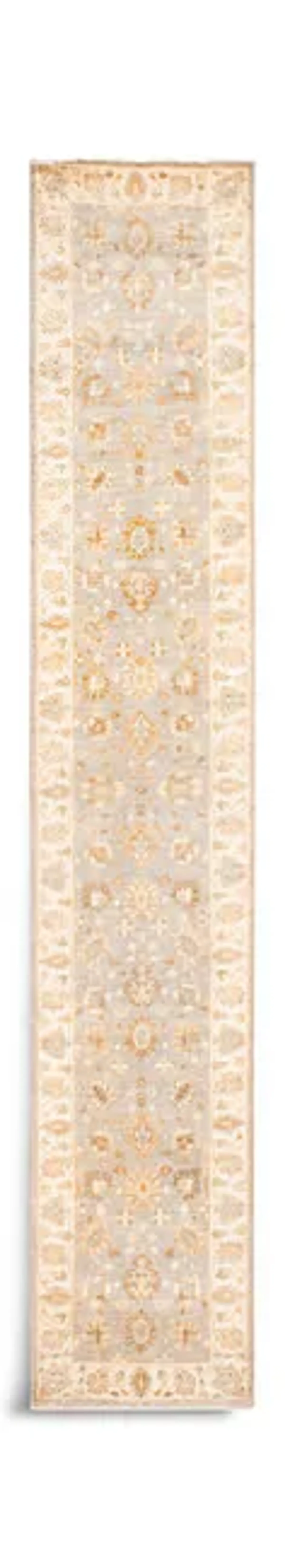 Hand Knotted Area Rug - 2 6  X 13 9 