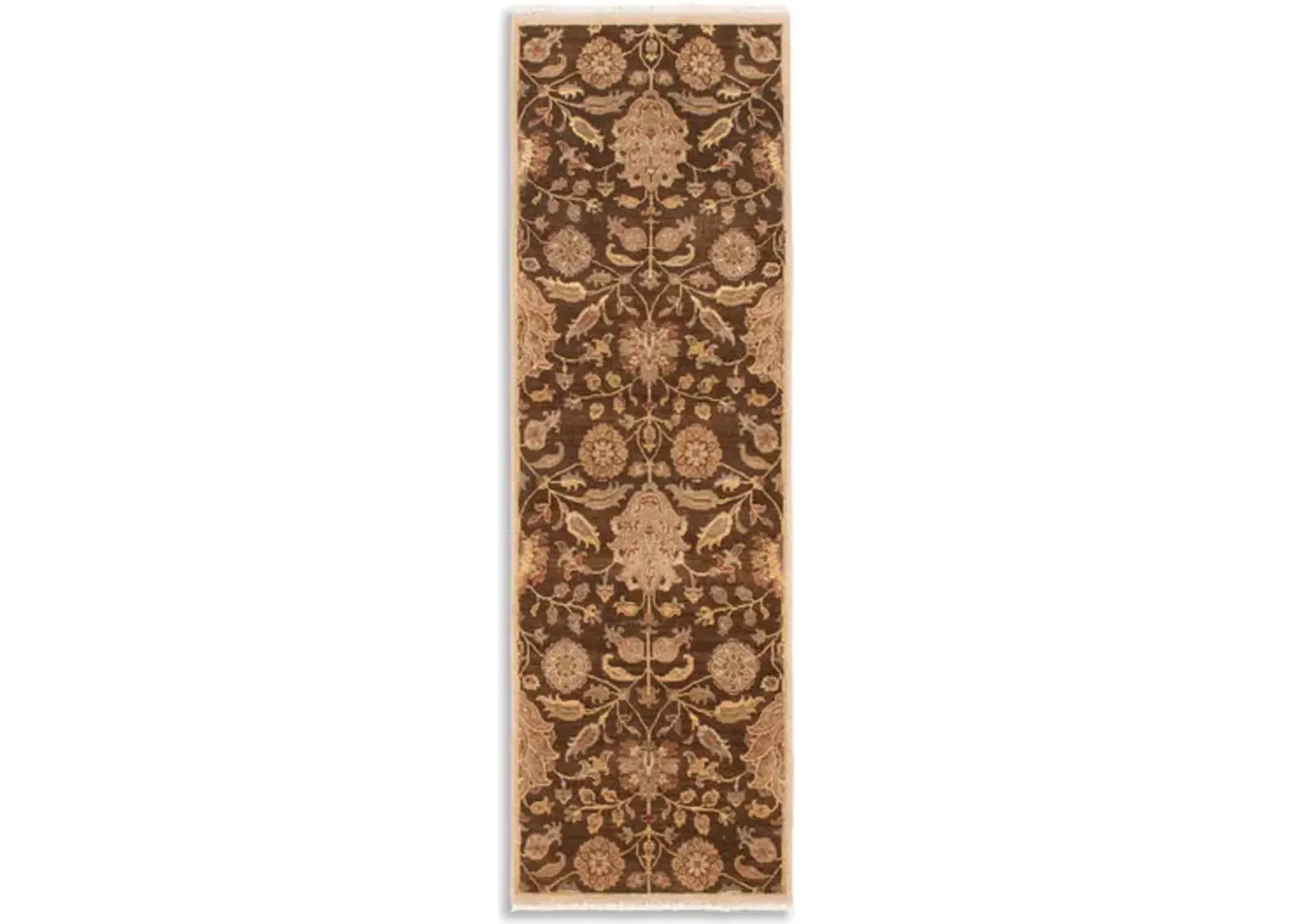 Hand Knotted Area Rug - 2 5  X 8 0 