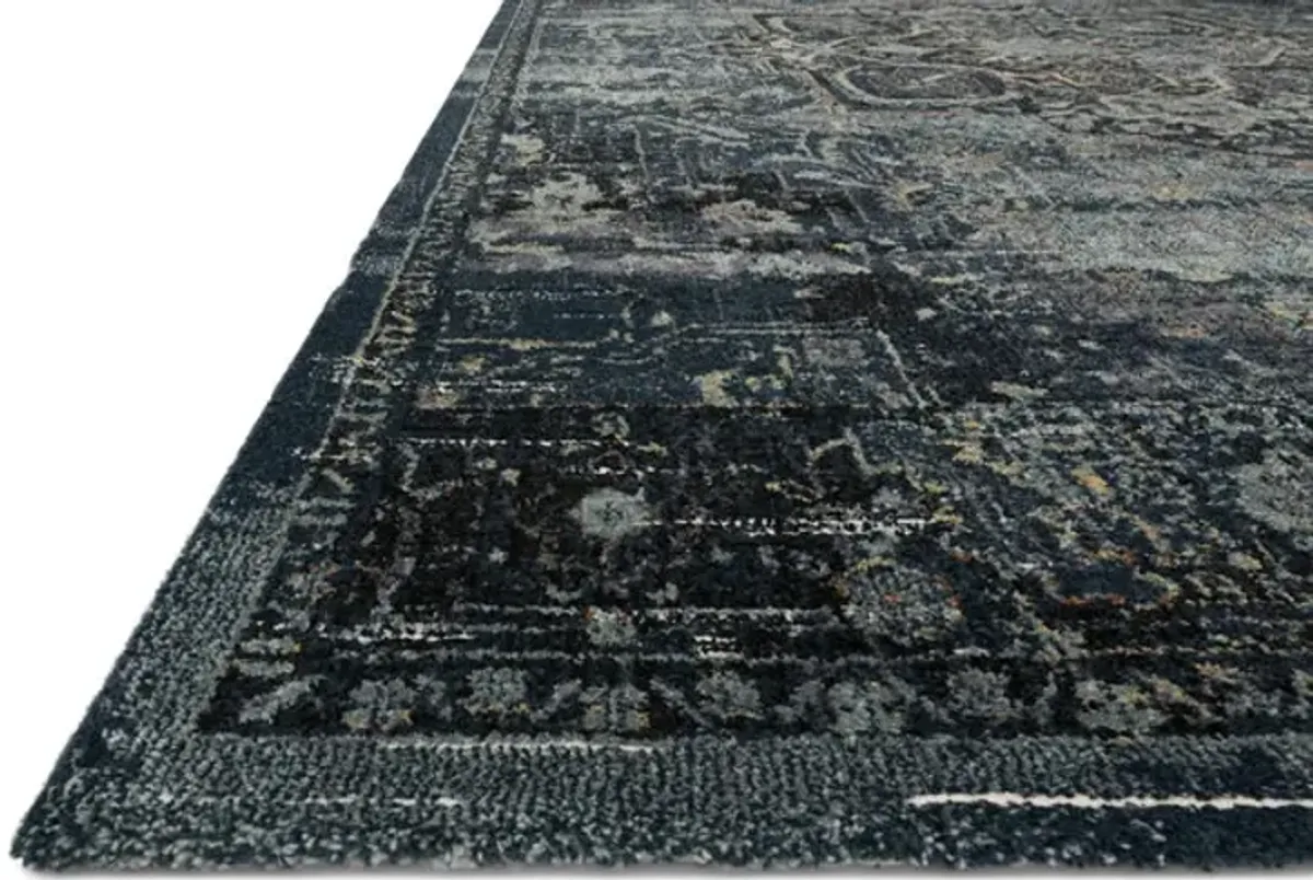 Magnolia Home James Ocean Onyx Area Rug - 2 7  x 13 0  