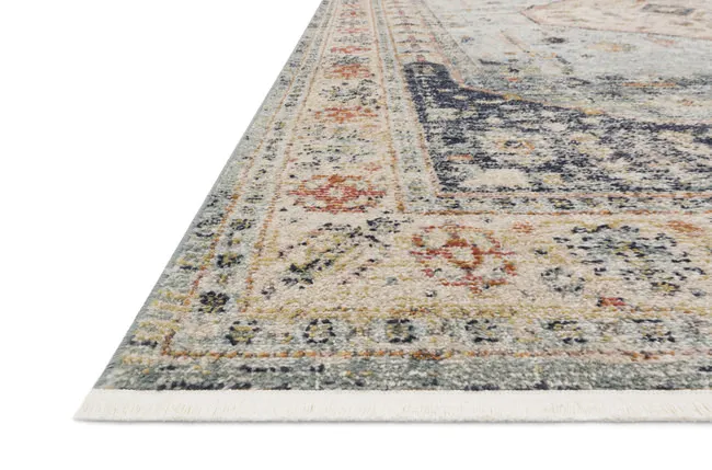 Magnolia Home Graham Blue Antique Ivory Area Rug - 2 3  x 10 0  