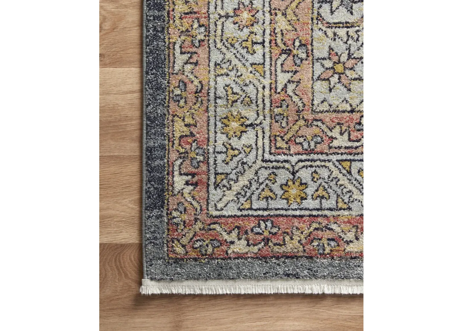 Magnolia Home Graham Blue Persimmon Area Rug - 2 3  x 7 6  