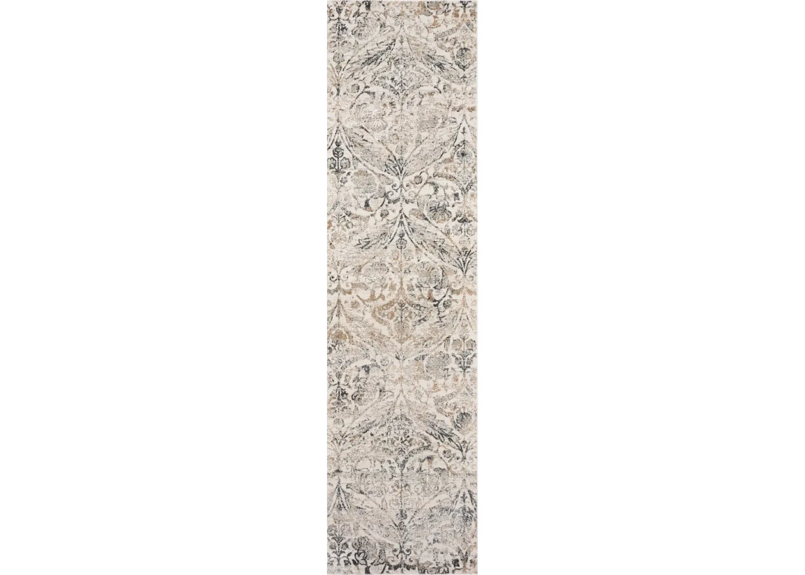 Generations Ivory Grey Maison Area Rug - 2 2  X 7 7 