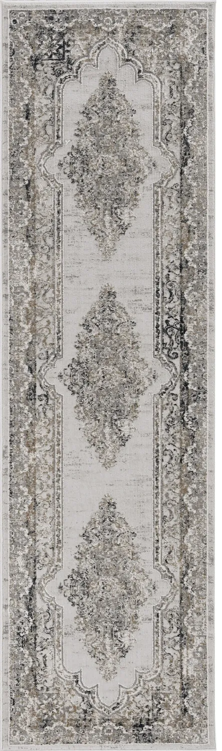 Generations Ivory Aiden 2 7  x 7 7  Area Rug