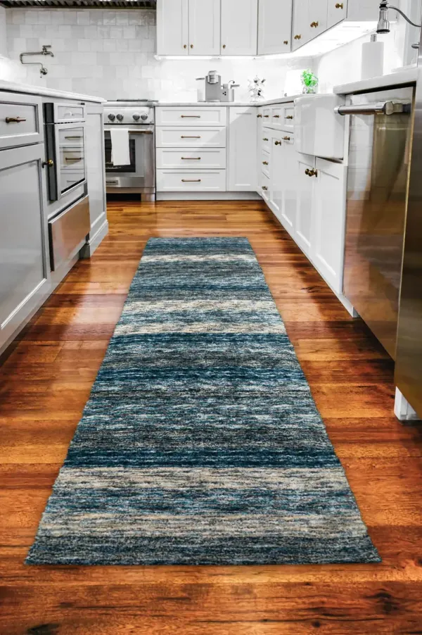 Joplin Indigo Area Rug - 2 3  x 7 6   