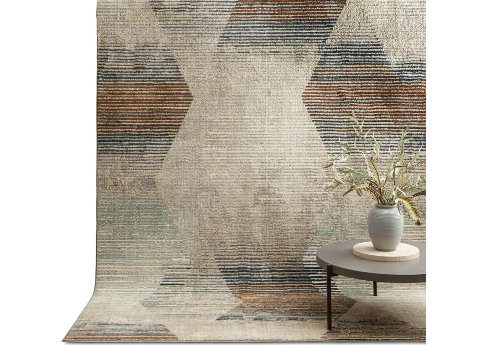 Epiphany Precarious Stria Area Rug - 2 4  X 7 10 