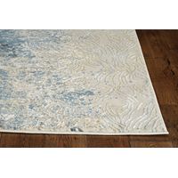 Generations Blue Gold 2 2  x 7 11  Area Rug