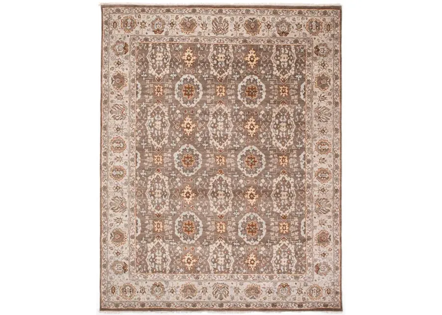 Rajasthan Camel Mushroom Area Rug - 2 6  x 11 9  