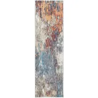 Roxy Blue Red Mirage Area Rug - 2 0  X 7 0  