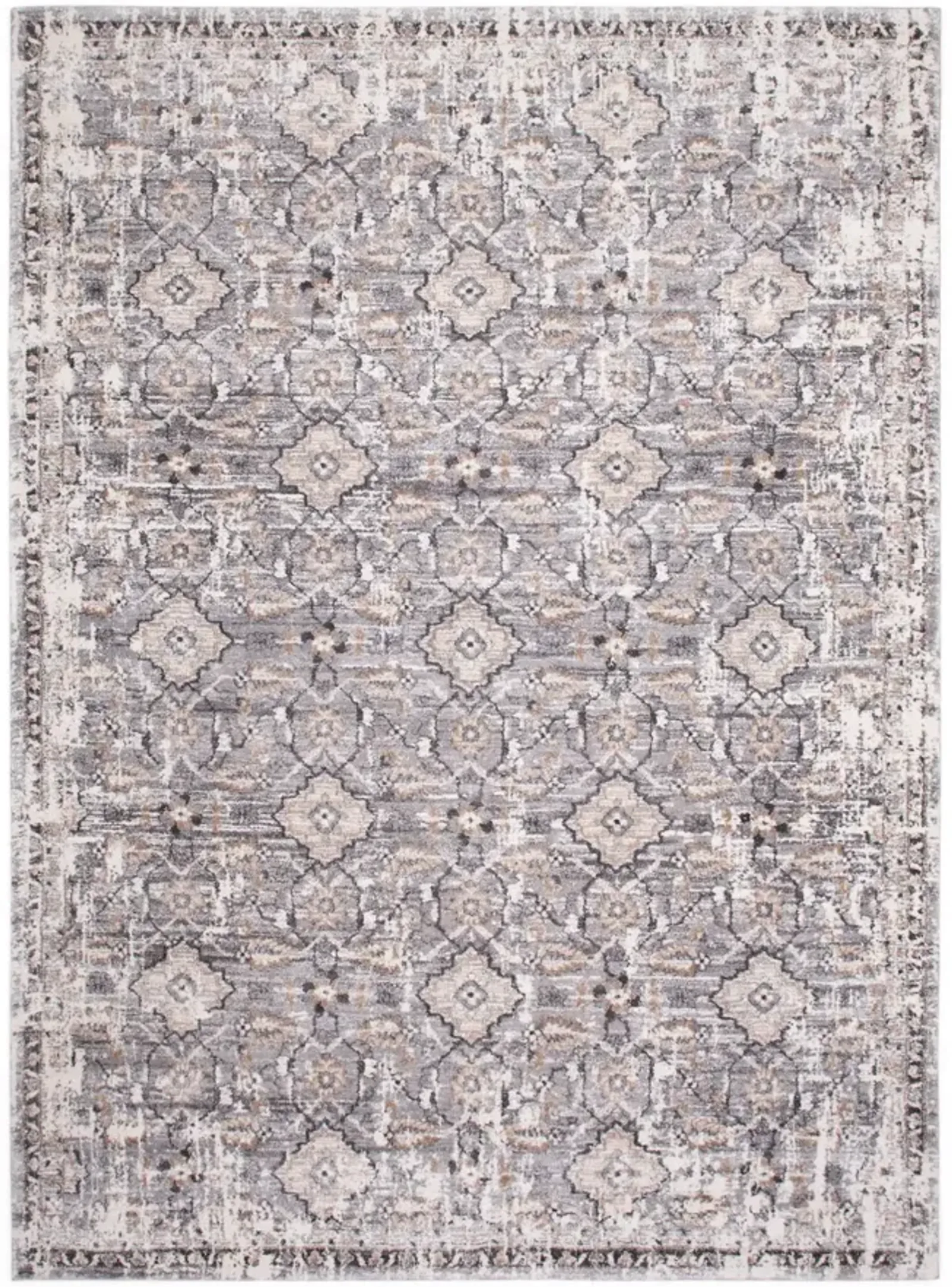 Theory Natural Grey Area Rug - 2 7  X 7 8  