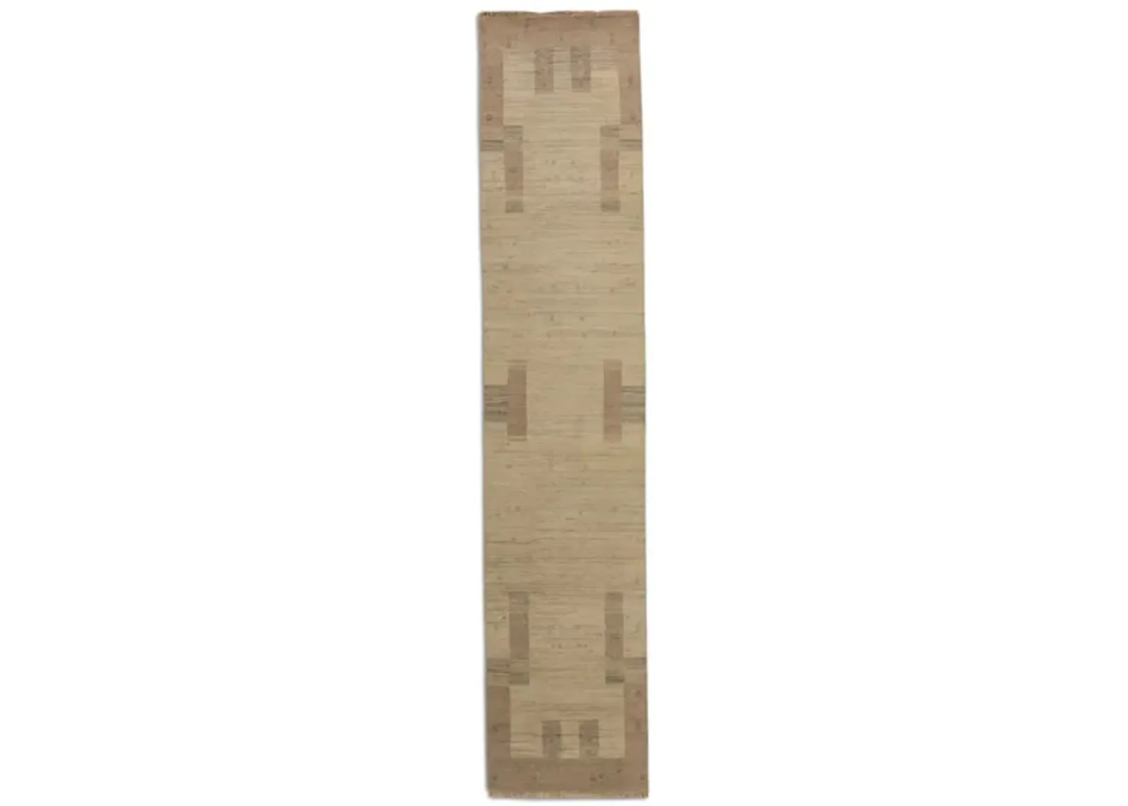 Hand Knotted 2 6  x 11 8  Area Rug