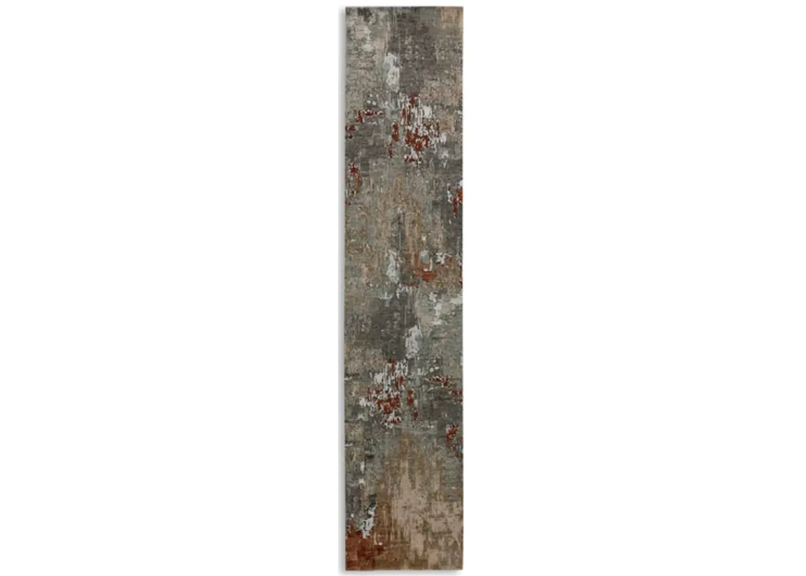 Galaxy Hand Knotted 2 7  x 12 4  Area Rug