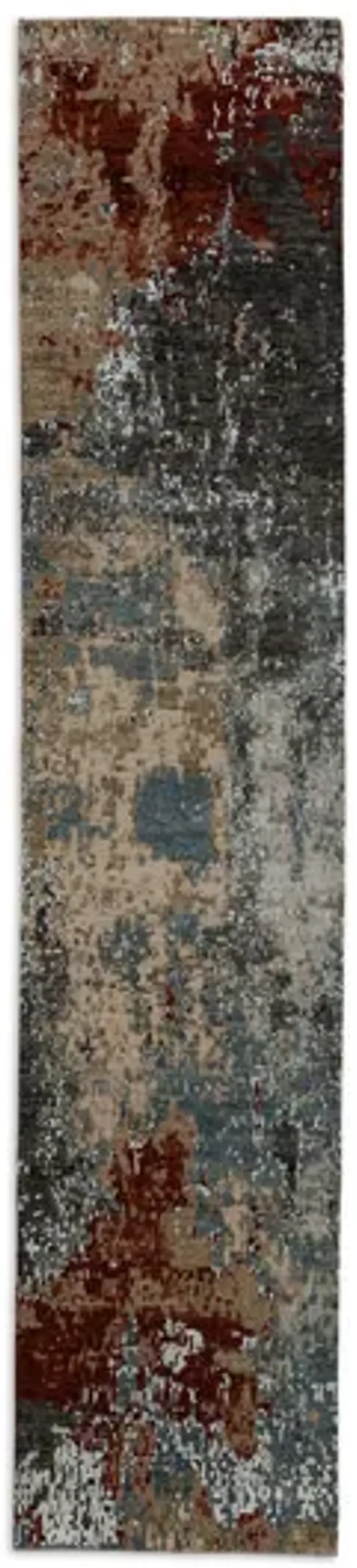 Galaxy Hand Knotted 2 6  x 11 10  Area Rug