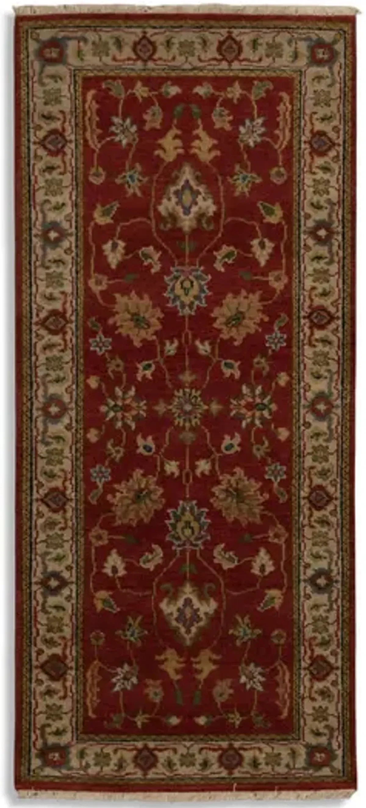 Hand Knotted 2 6  x 5 10  Area Rug