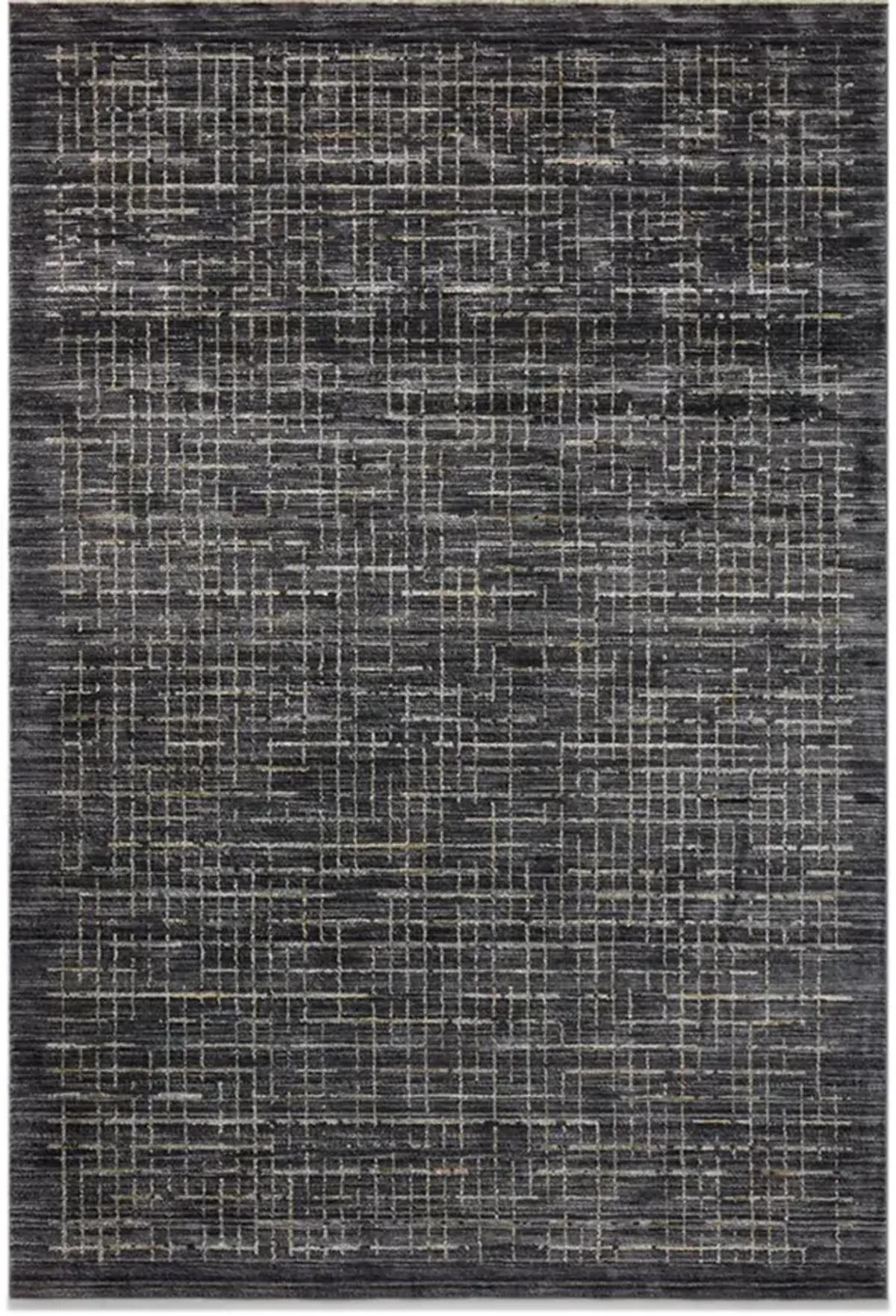 Soho Onyx Silver 2 7  x 8 0  Area Rug