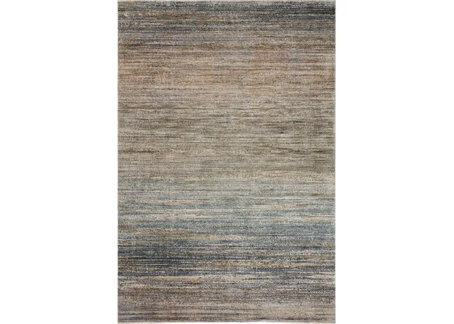 Soho Earth Multi Area Rug - 2 7  X 8 0 