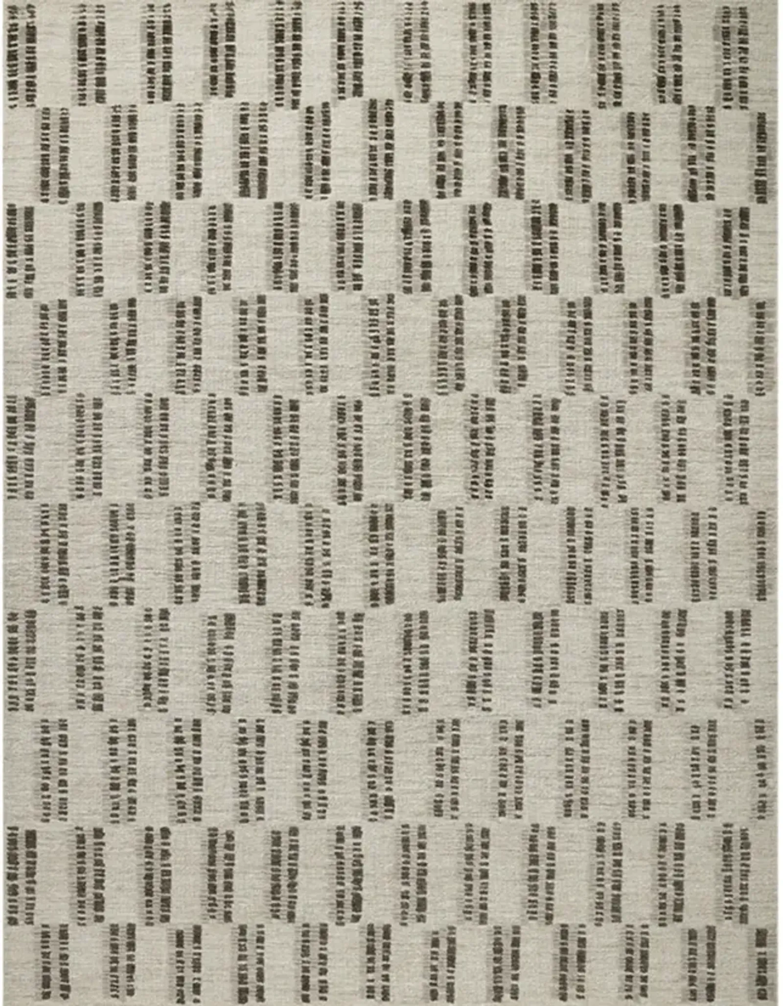 Carrier   Co Harrison Beige Charcoal 2 6  x 11 6  Area Rug