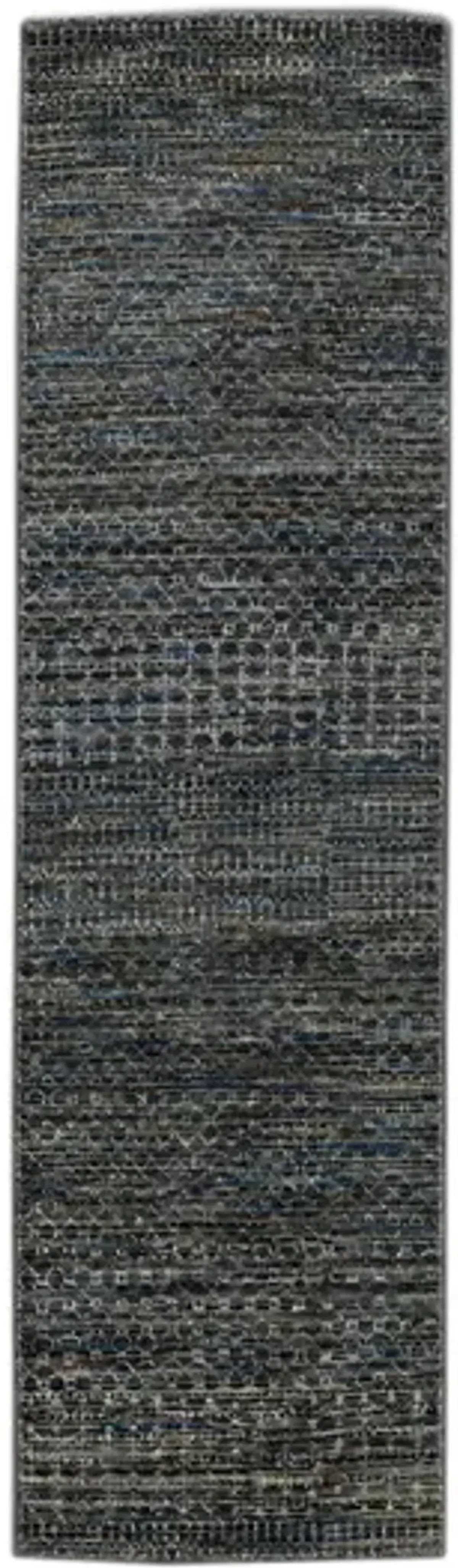 Hand Knotted 2 6  x 9 6  Area Rug