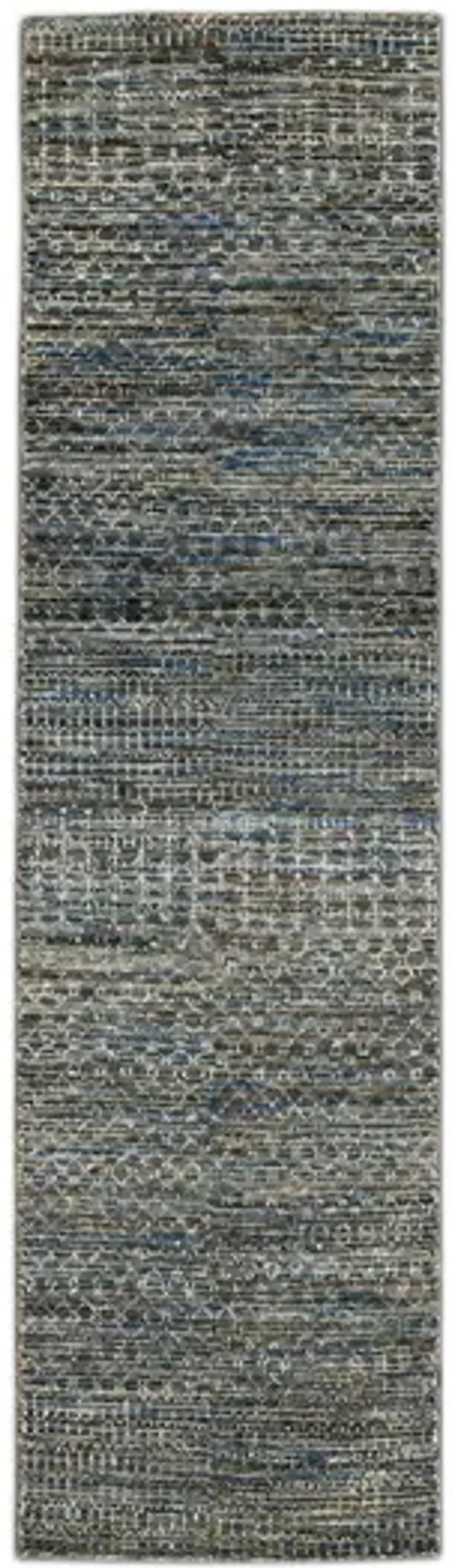 Hand Knotted 2 6  x 9 6  Area Rug