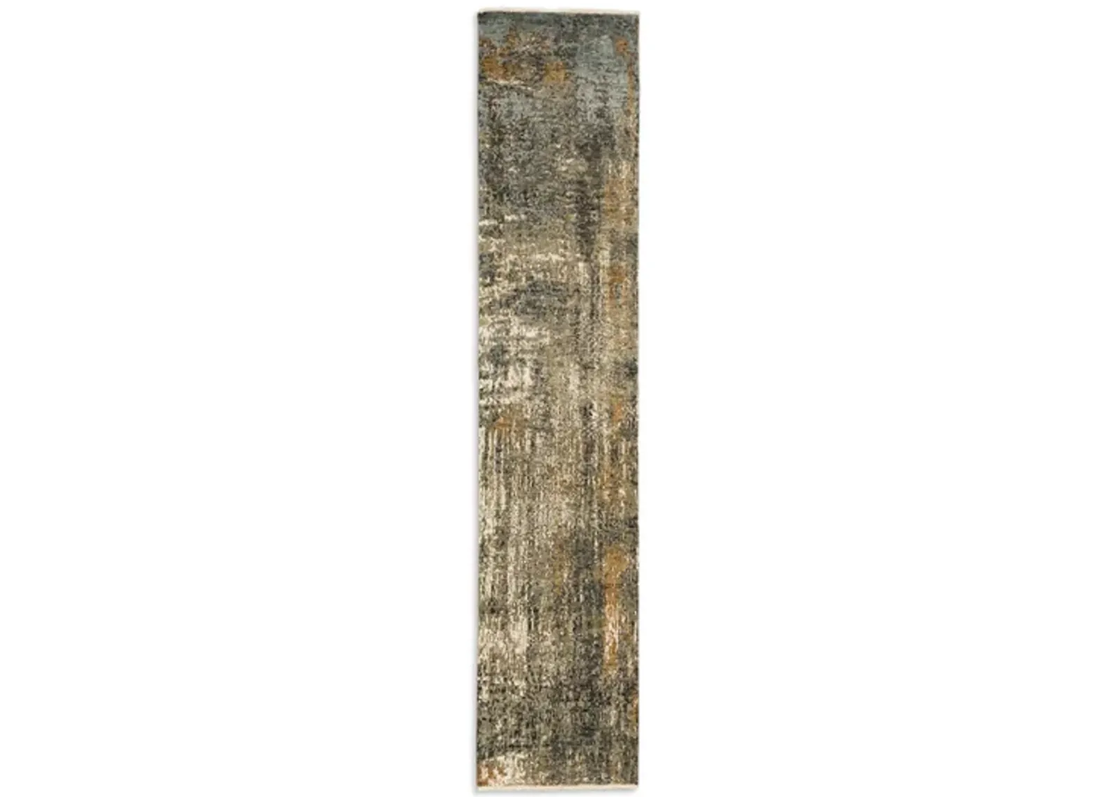 Hand Knotted - 2 6  x 11 1  Area Rug