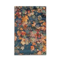 Marina Falling Leaves Multi 1 9  X 7 6  Area Rug