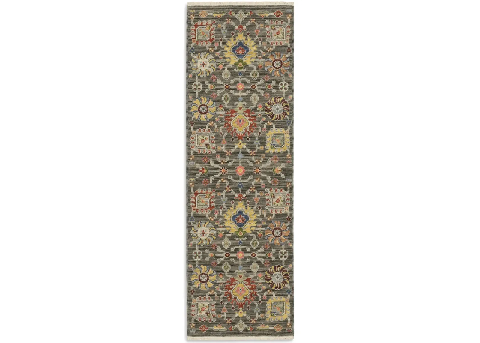 Lucca Grey Multi 2 0  x 6 0  Area Rug