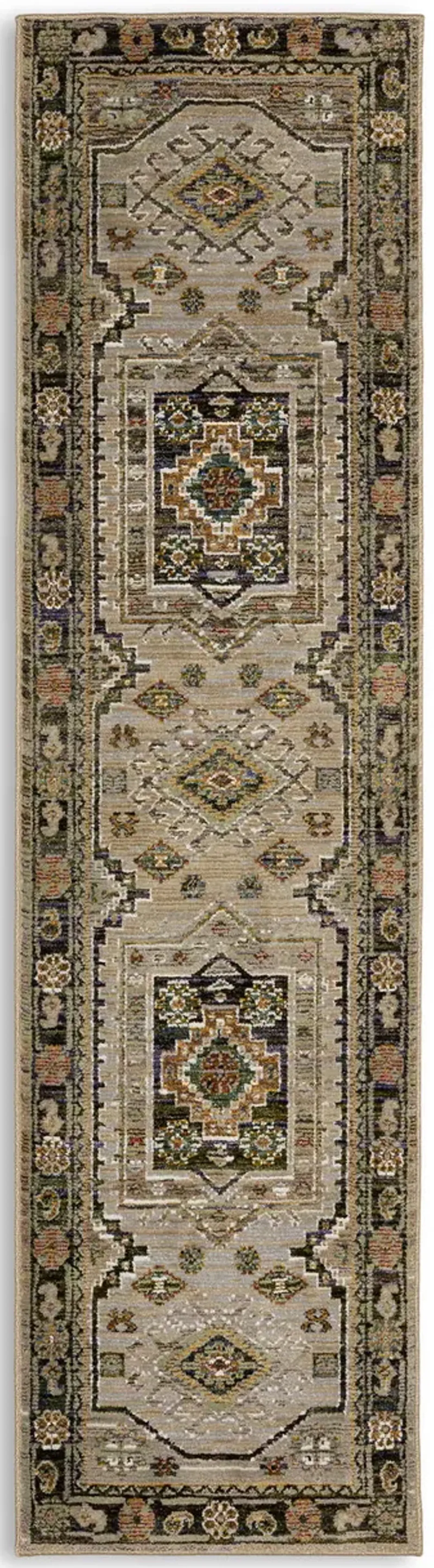 Andorra Sage Brown 2 3  x 8 0  Area Rug