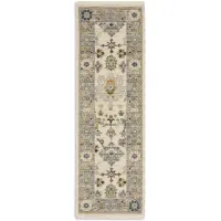 Lucca Blue Ivory - 2 0  x 6 0  Area Rug