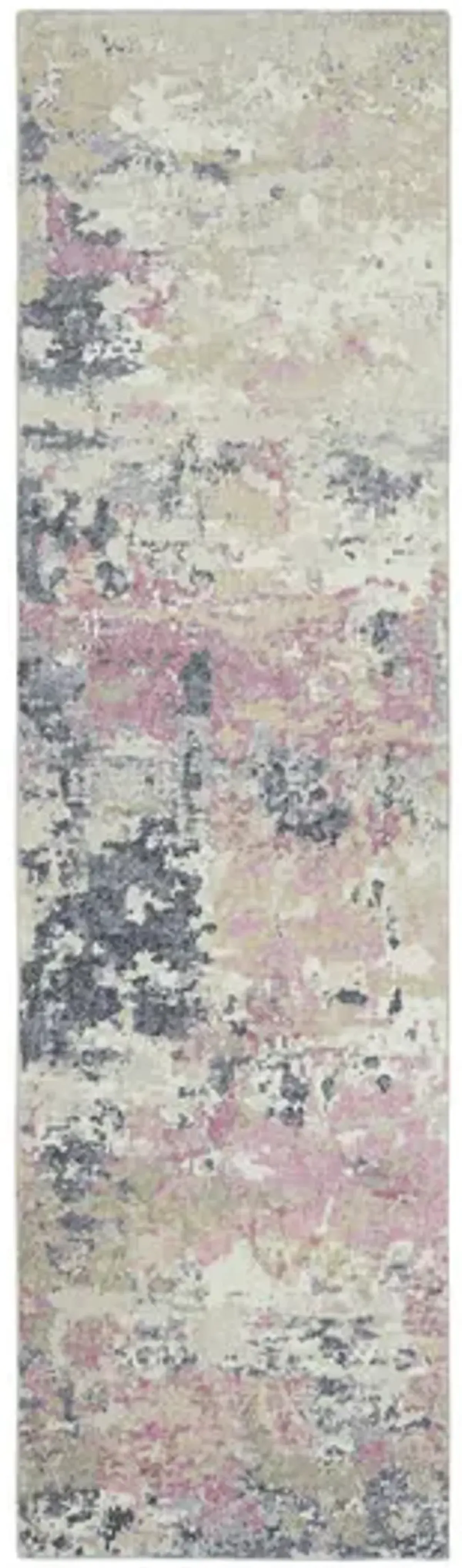 Roxy Blush Landscape - 2 0  x 7 0  Area Rug