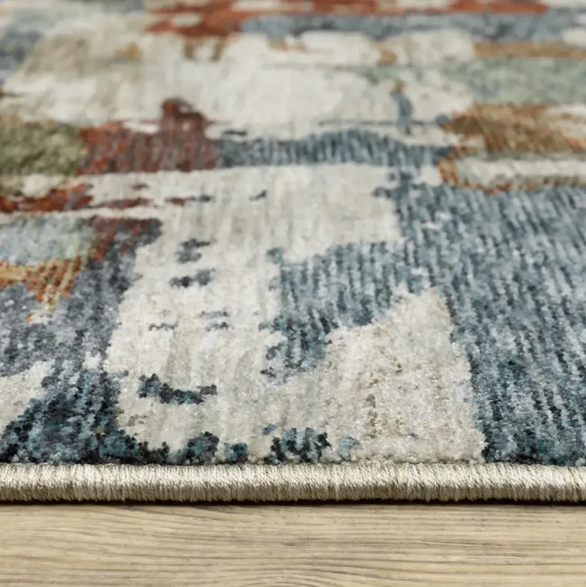 Hayden Beige Multi - 2 3  X 7 6  Area Rug