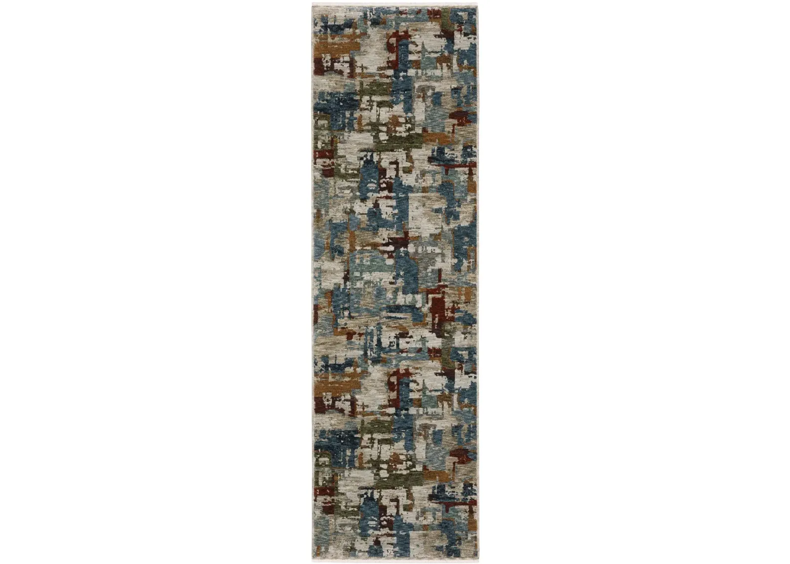 Hayden Beige Multi - 2 3  X 7 6  Area Rug