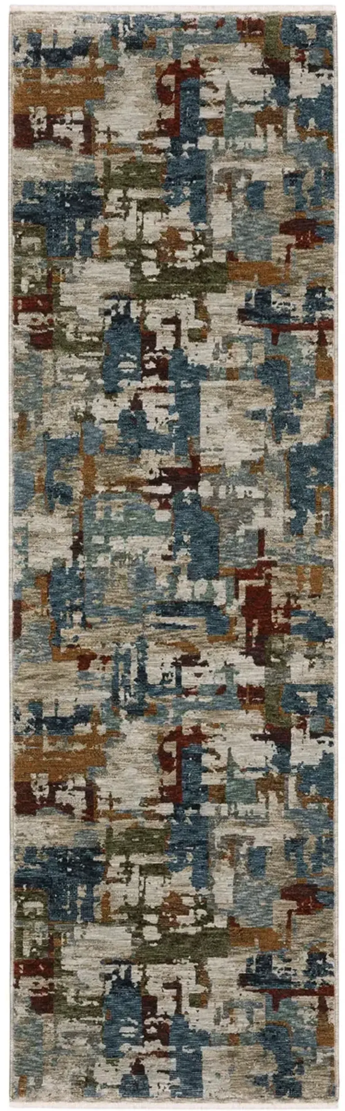 Hayden Beige Multi - 2 3  X 7 6  Area Rug