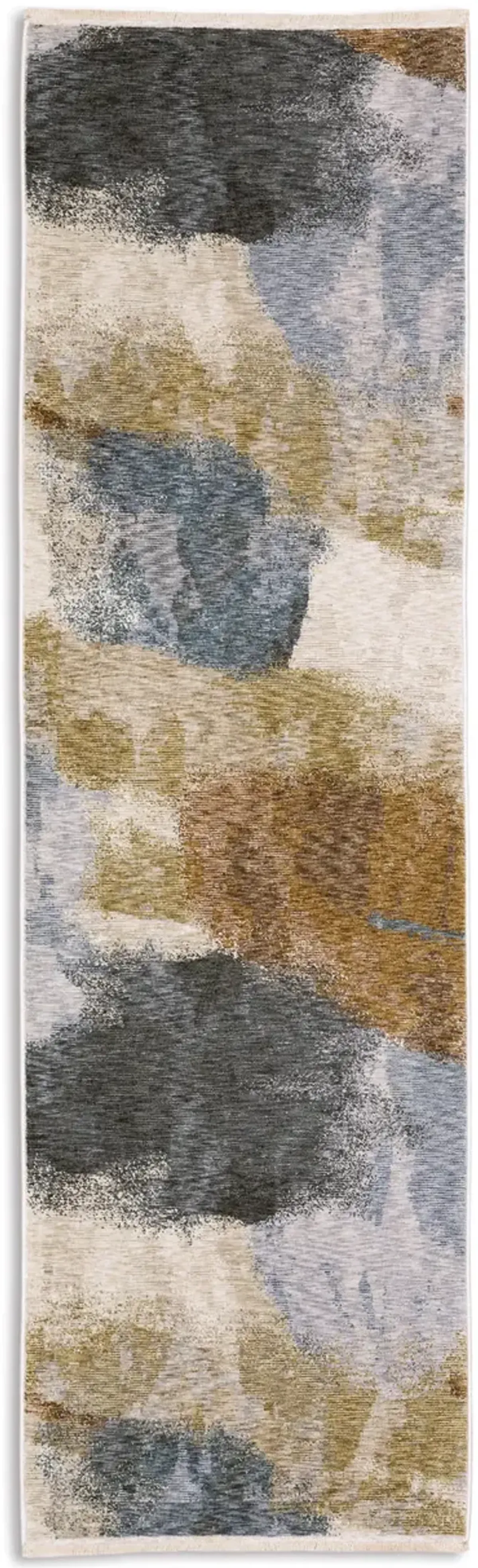 Hayden Beige Rust - 2 3  X 7 6  Area Rug