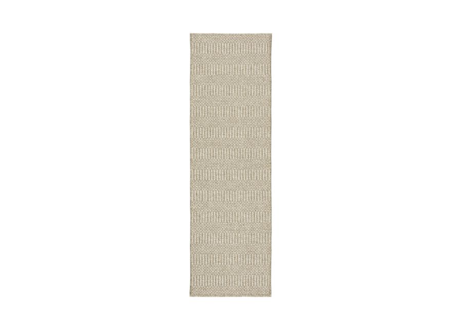 Bali Beige - 2 3  x 7 5  Area Rug