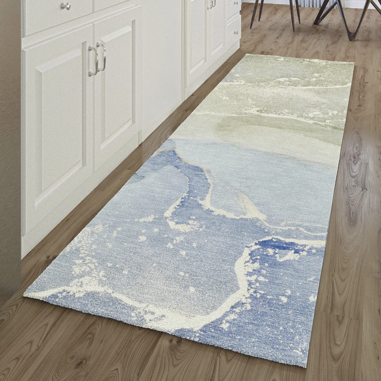 Odyssey Sky - 2 3  X 7 6  Area Rug