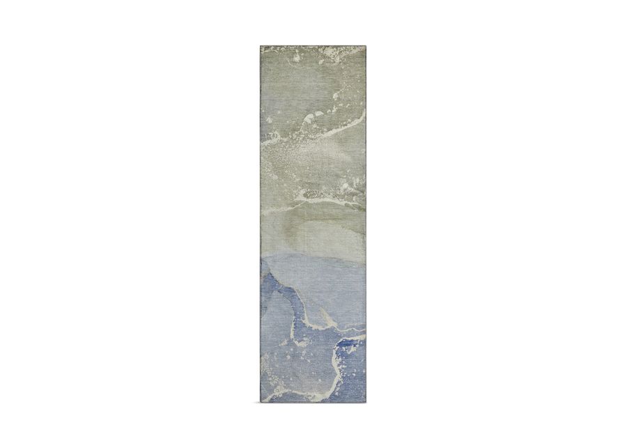 Odyssey Sky - 2 3  X 7 6  Area Rug