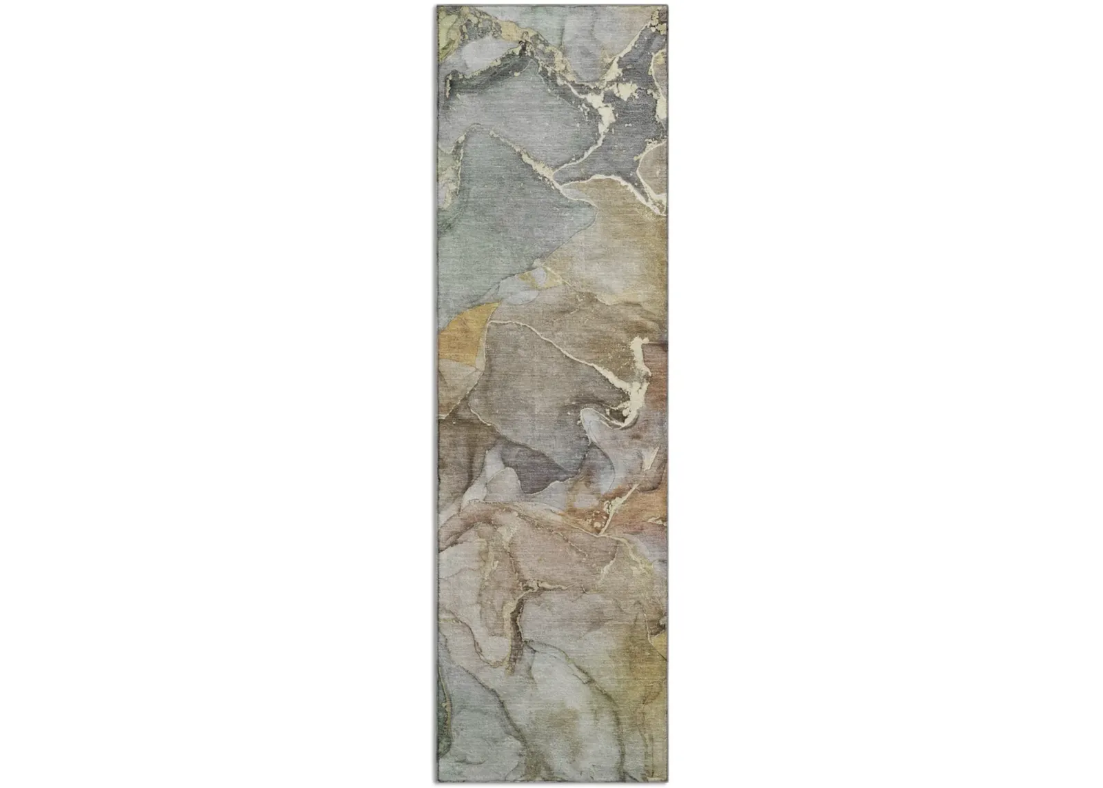 Odyssey Taupe Area Rug - 2 3  X 7 6