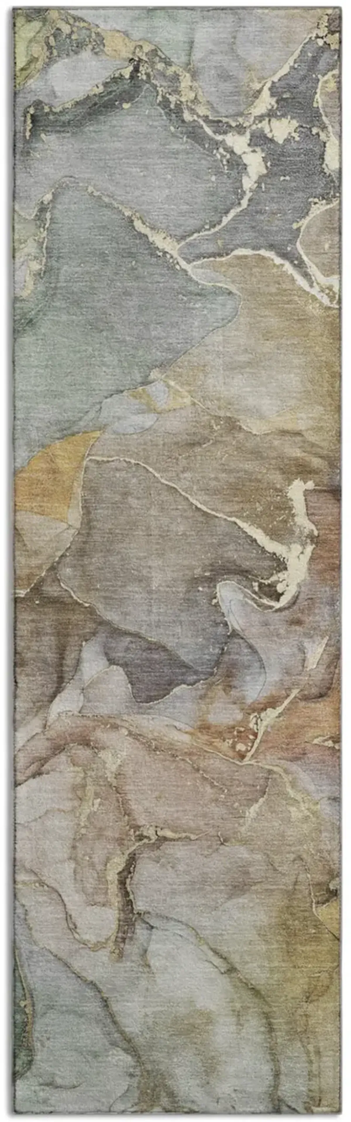 Odyssey Taupe Area Rug - 2 3  X 7 6