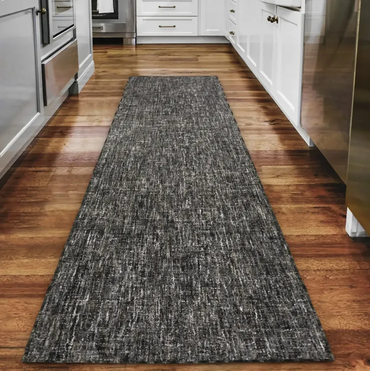 Mateo Ebony - 2 3  X 7 6  Area Rug