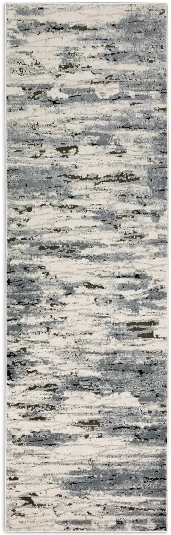 Caravan Beige Blue Area Rug - 2 3  X 7 6 