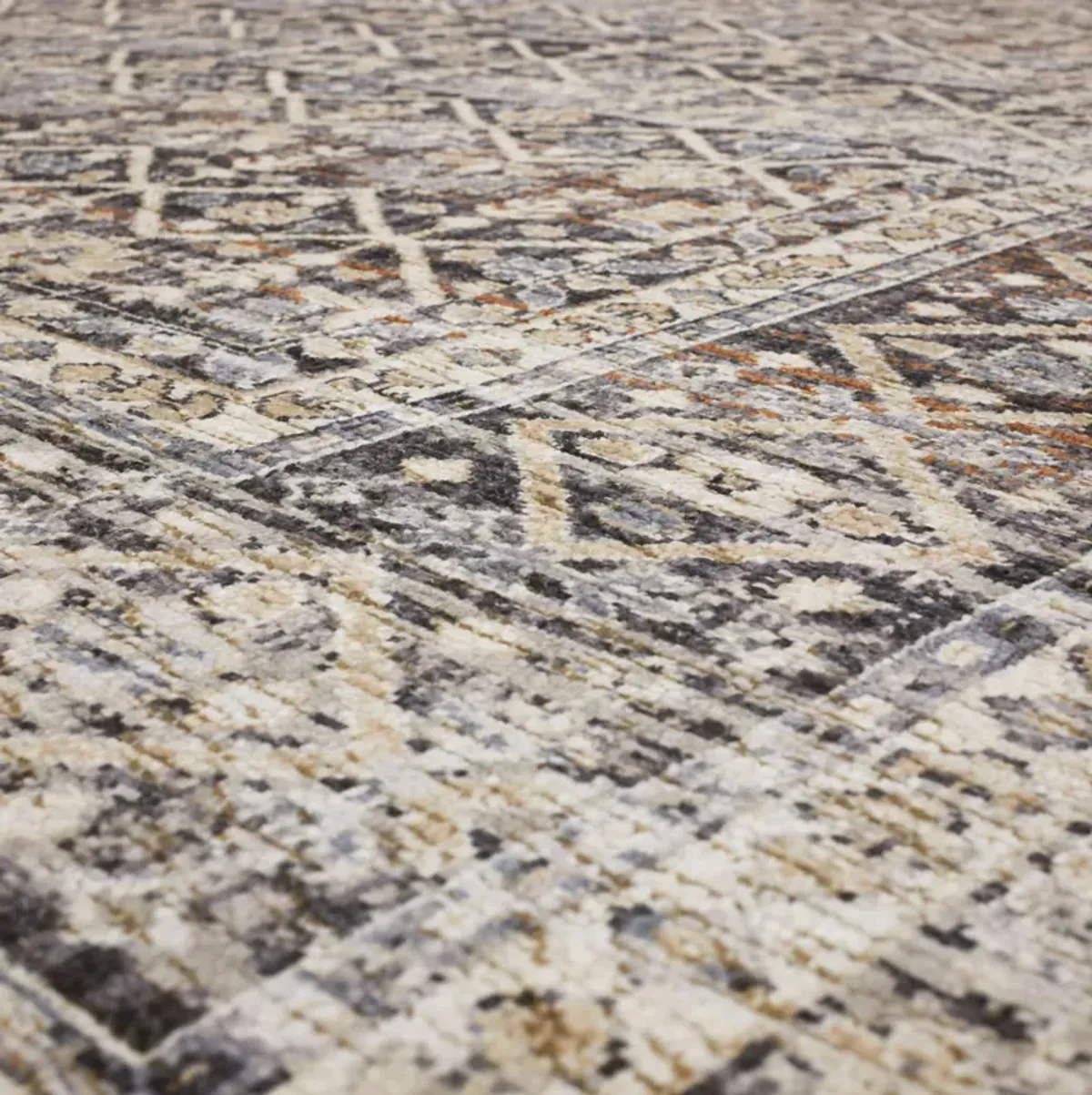 Zula Luanda Slate Area Rug - 2 4  X 8 0 