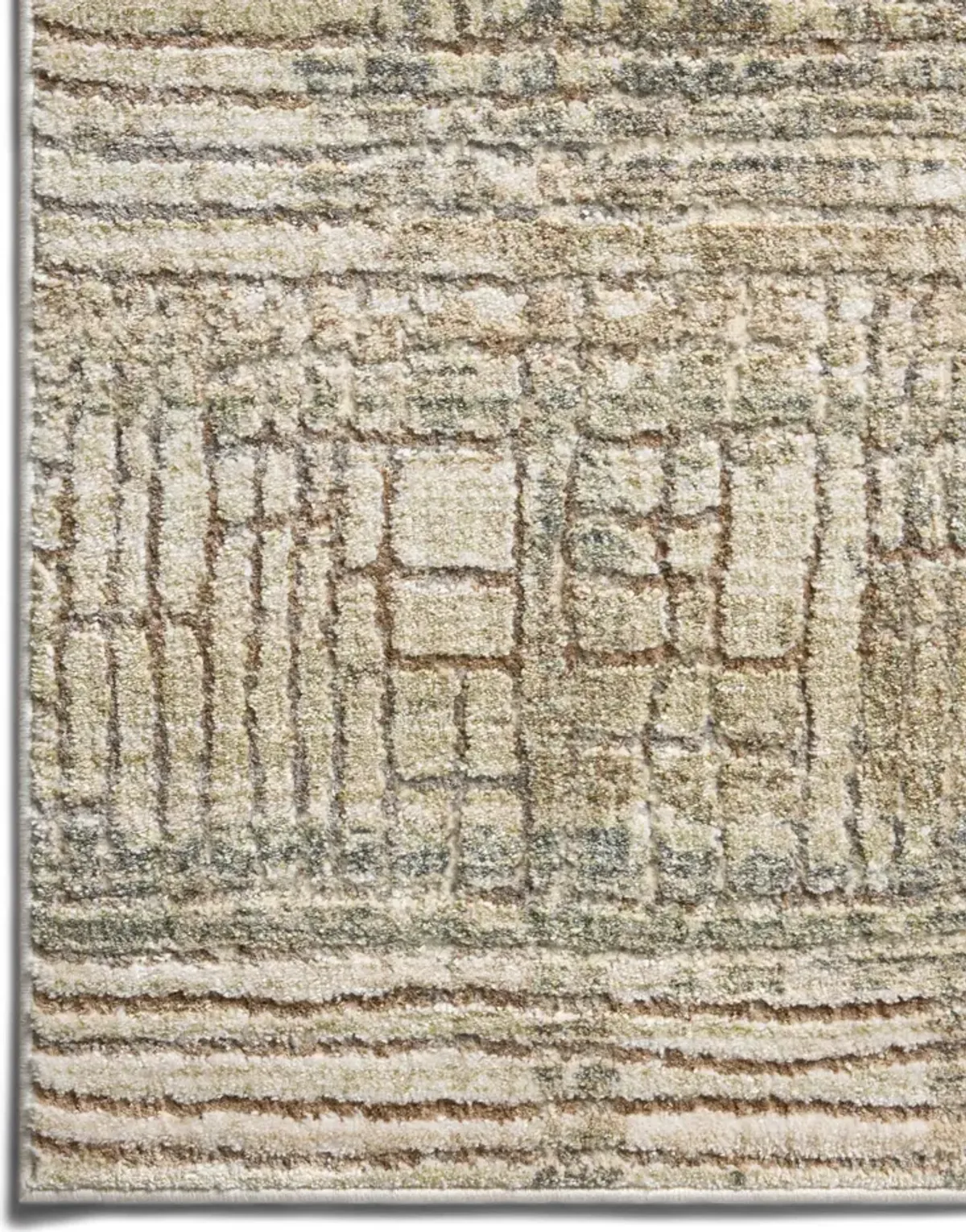 Wyatt Lagoon Gold Area Rug - 2 6  x 10 0 