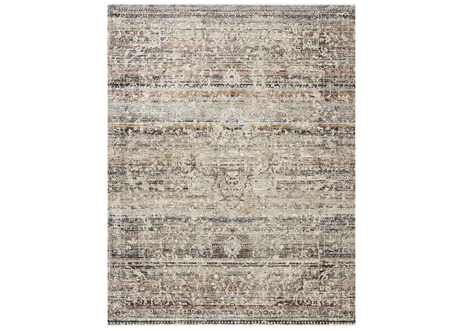 Theia Taupe Multi Area Rug - 2 10  X 12 6 