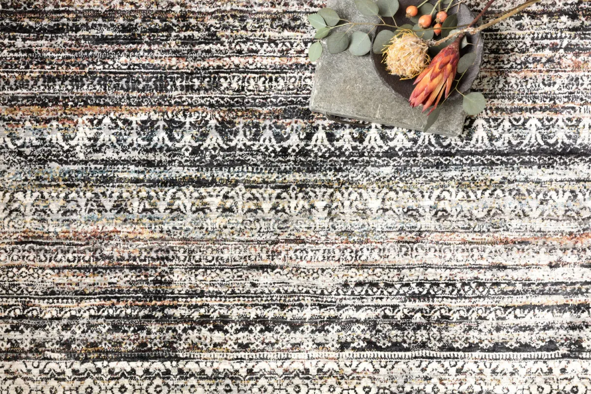Theia Grey Multi Area Rug - 2 10  X 10 0 