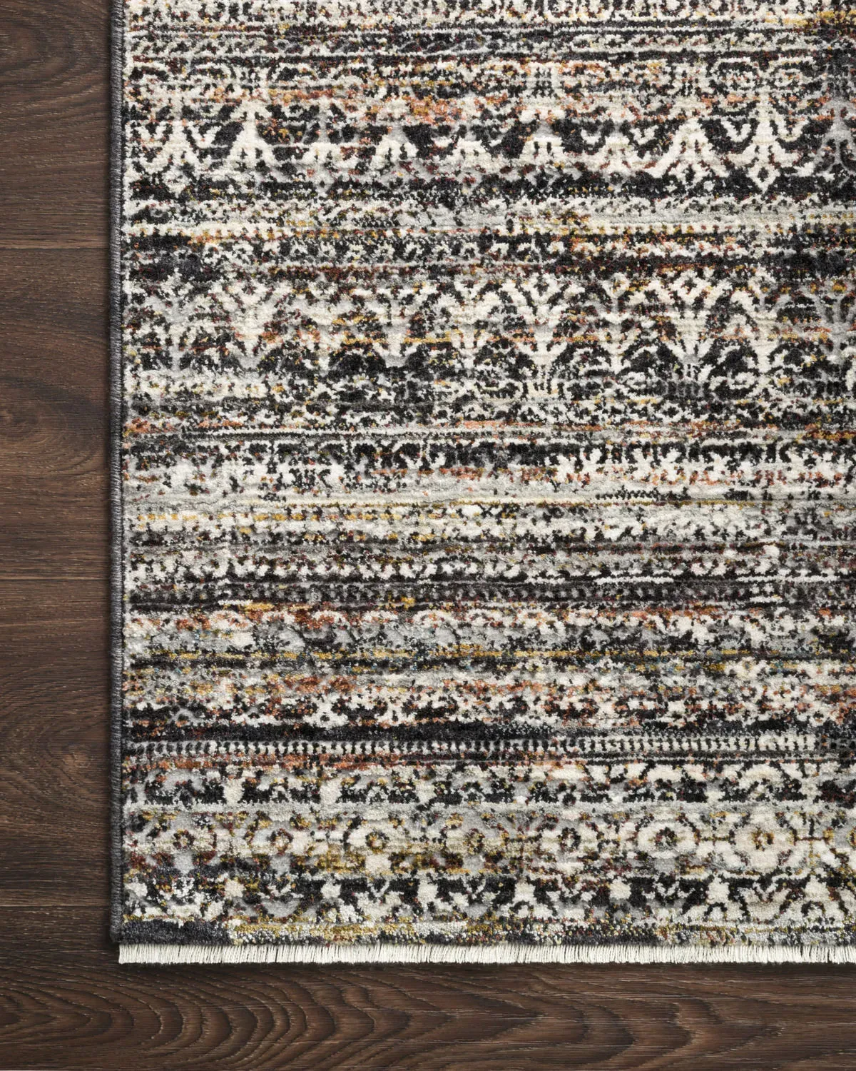 Theia Grey Multi Area Rug - 2 10  X 12 6 