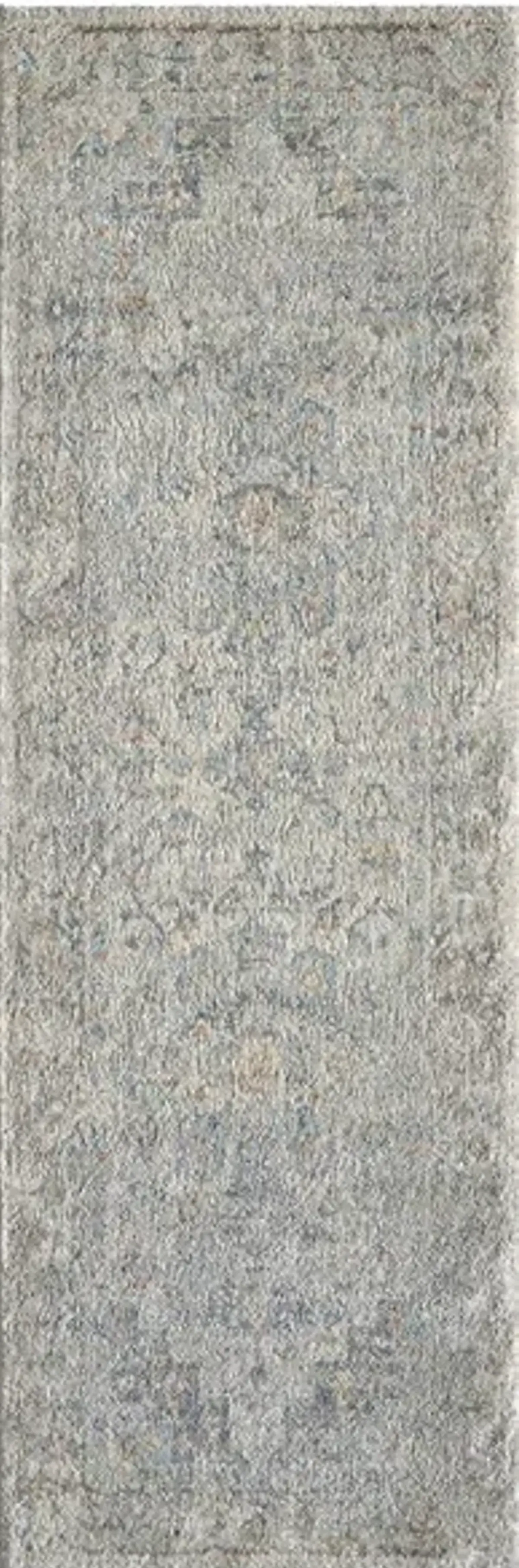 Solana Ivory Blue Valencia Area Rug - 2 6  X 7 6 
