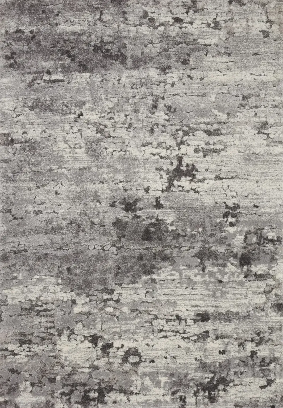 Theory Charcoal Grey Area Rug - 2 7  X 7 8 