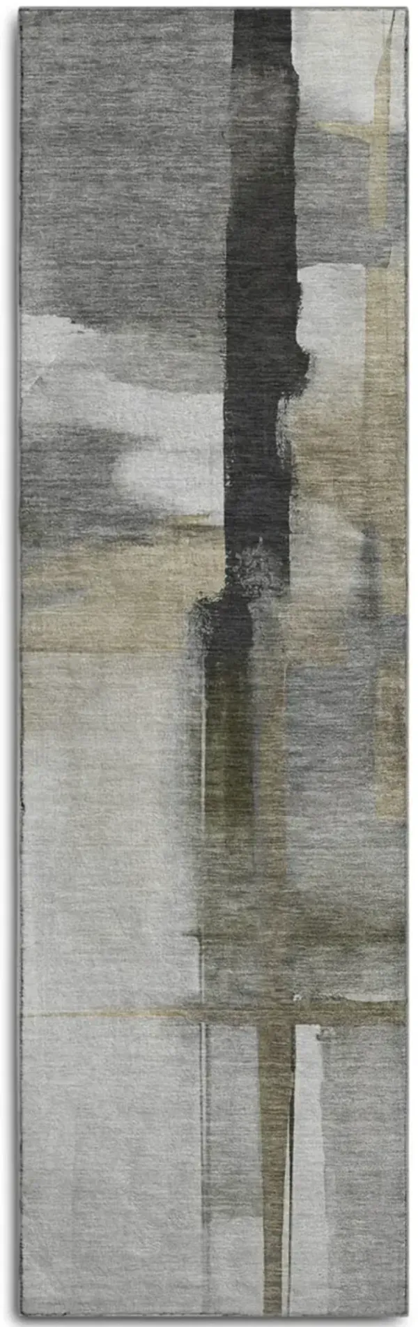Ravenna Gray Washable Area Rug - 2 3  X 7 6 
