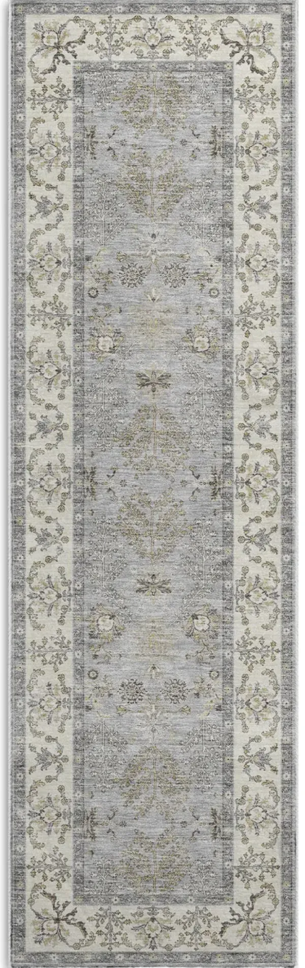 Hatay Gray Area Rug - 2 3  X 7 6 