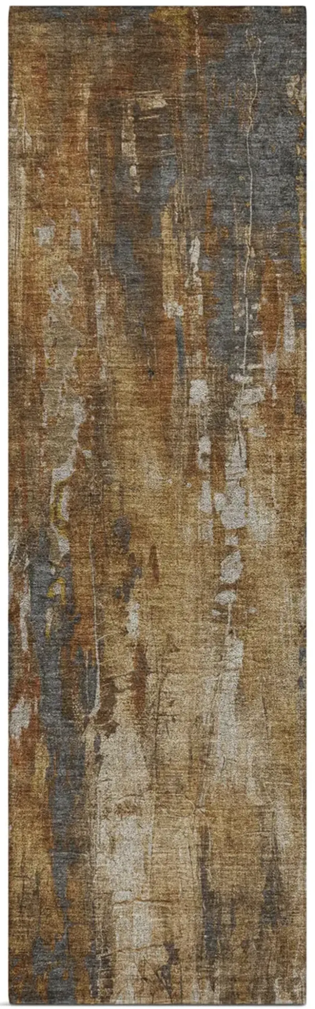 Kochi Rust Area Rug - 2 3  X 7 6 
