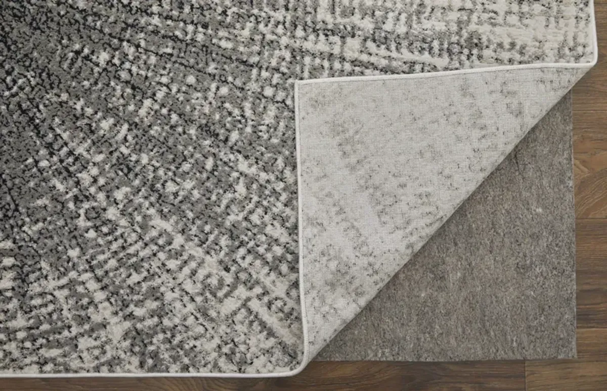 Micah Jump Ivory Silver 9 2  x 12 0  Area Rug